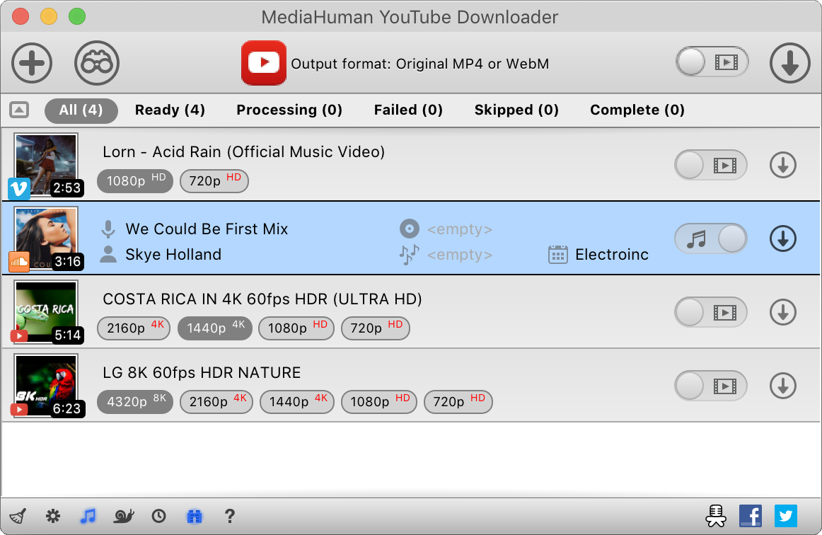 mediahuman youtube downloader for mac