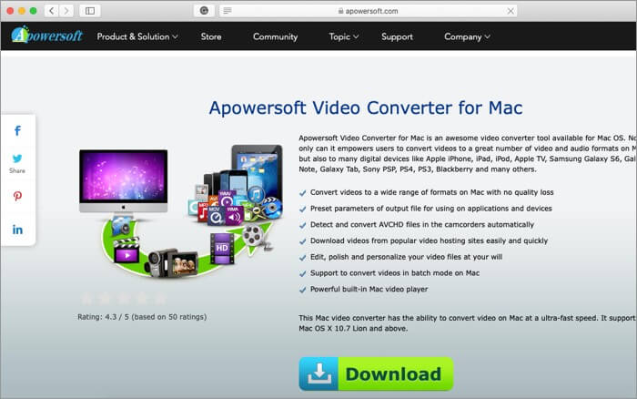 armshift software for video conversion on a mac